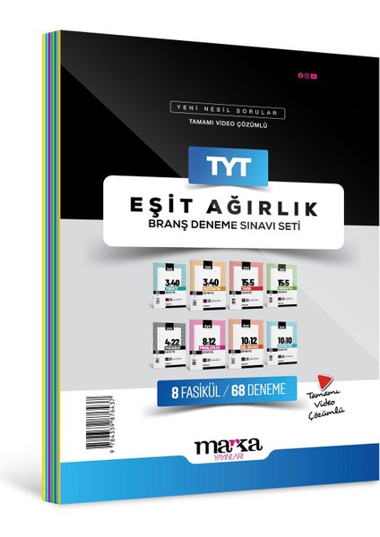 2025 TYT Eşit Ağırlık Branş Deneme Sınavı Seti 8 Fasikül 68 Deneme