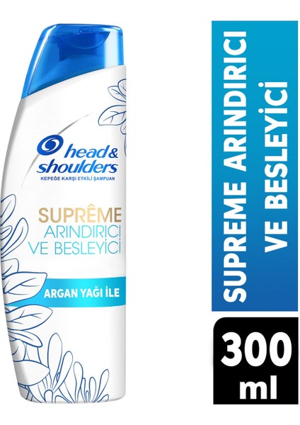 Supreme Arındırıcı Ve Besleyici Bakım Şampuanı 300 Ml