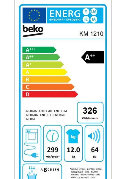 KM 1210 12 Kg Kurutma Makinesi indirimleri