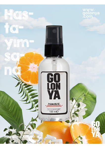 Ekşi Mandalina Kokulu Sprey Kolonya - 100 ml fiyatları