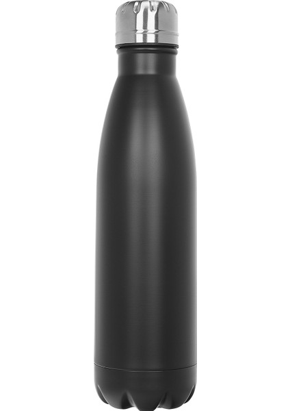 SL-TM05 Siyah 500ML Iç 304 Dış 201 Paslanmaz Çelik Termos Kupa-Bardak