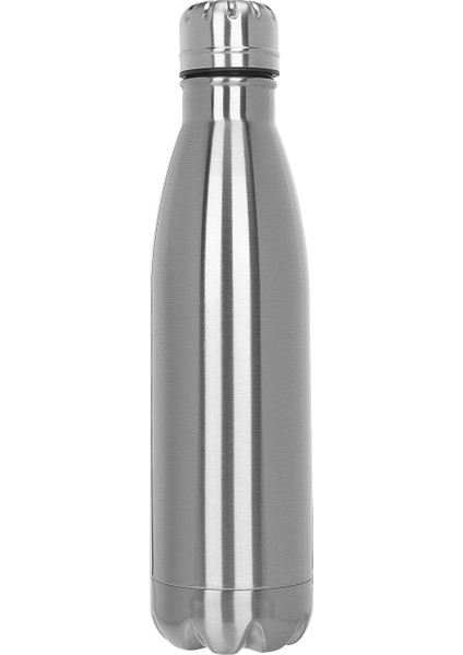 SL-TM05 Gümüş 500ML Iç 304 Dış 201 Paslanmaz Çelik Termos Kupa-Bardaka-Bardak