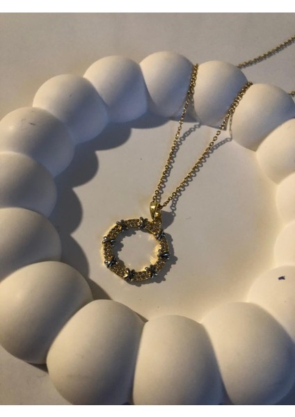 Luin Jewelry Çelik Gold Kolye