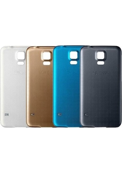 Samsung Galaxy S5 SM-G900 Arka Kapak Pil Kapağı Gold