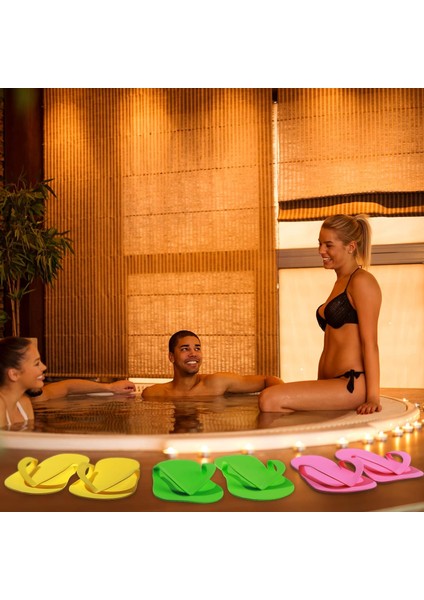 Tek Kullanımlık Pedikür Terliği - Spa Terliği Kullan-at Terlik 150 ÇİFT 719699
