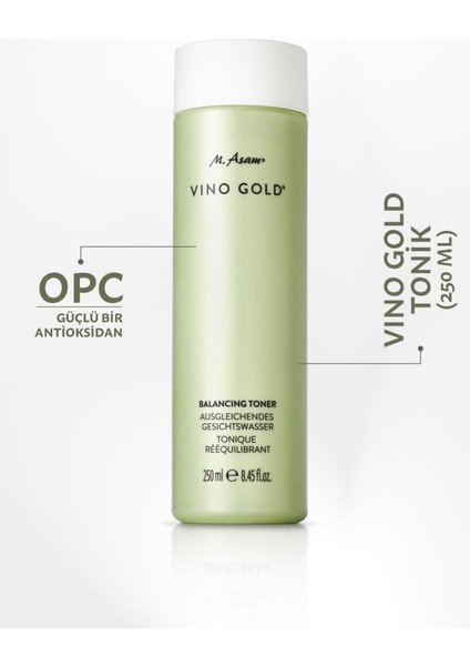 VINO GOLD Yüz Toniği 250 ml
