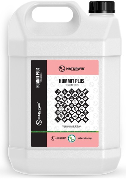 Hummit Plus 5 Litre Azot Potasyumlu Sıvı Organomineral Gübre