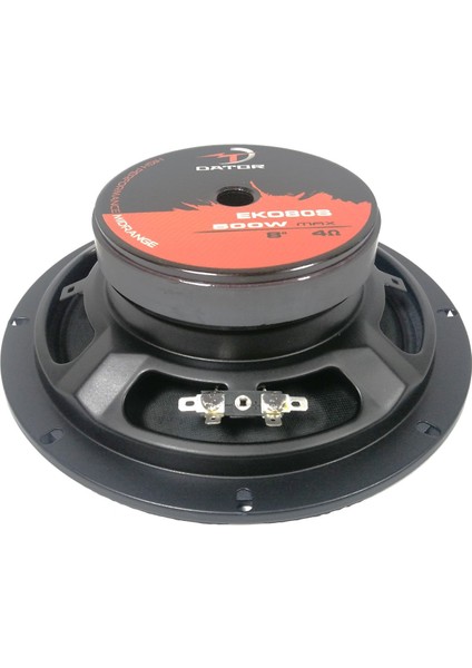 EKO80S Profesyonel 2 Adet 20 cm Midrange 500W Maksimum 125W Rms