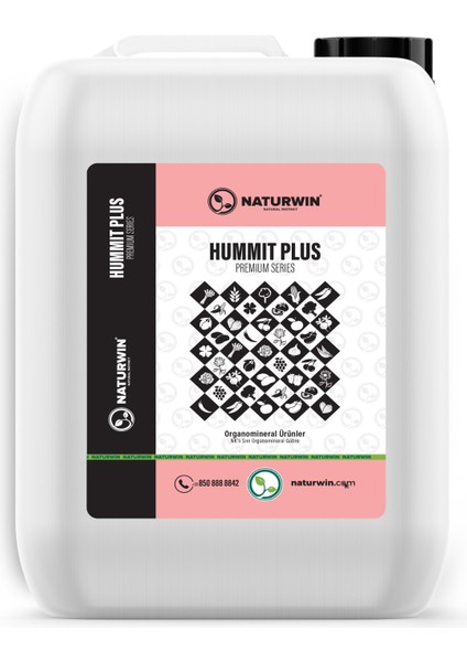 Hummit Plus 20 Litre Azot Potasyumlu Sıvı Organomineral Gübre