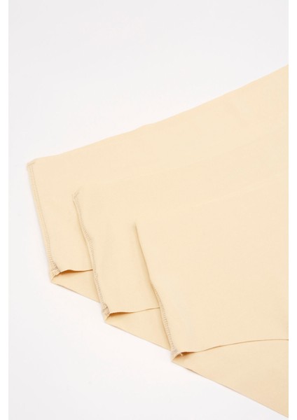 Ten Rengi 3lü Lazer Yüksek Bel Külot modelleri