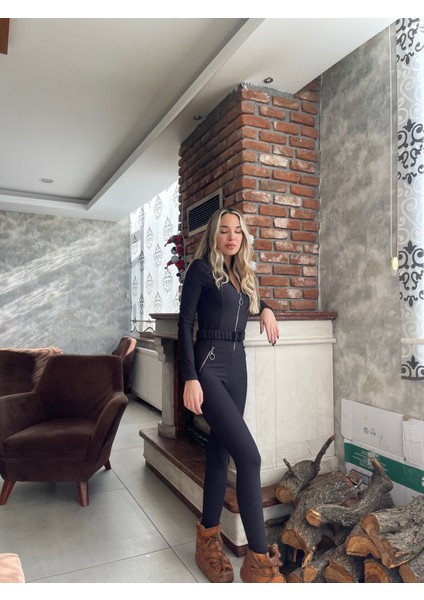 Polarlı Kemerli Kar Tulumu