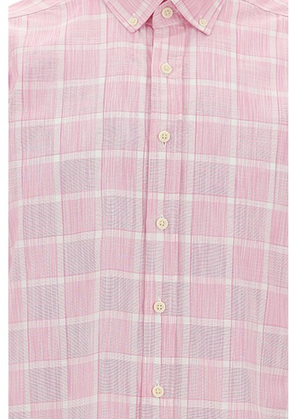 Uzun Kol Regular Fit Ekose Spor Pamuk Gömlek modelleri