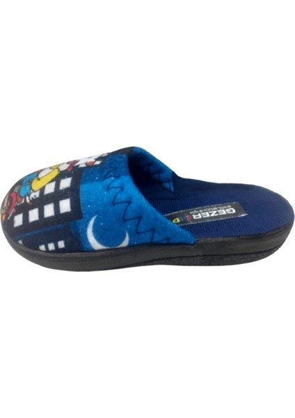 Erkek Çocuk Siyah-Lacivert Köpek Figürlü Ev Içi Terlik GZRR98-880 fiyatları