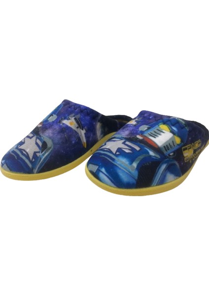 Erkek Çocuk Sarı- Lacivert Uzay Figürlü Ev Içi Terlik GZRR98-880 modelleri