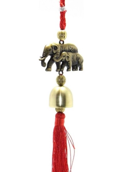 Feng Shui Bereket Şans Mutluluk Çanı Budha Buda Buddha Fil