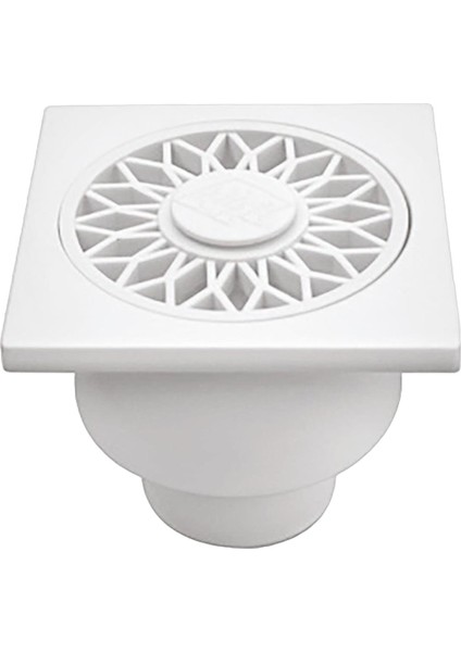 Yer Süzgeci Banyo Izgara Lavabo Pis Su Gideri Kapak Kapağı Alttan Giderli Yer Sifonu