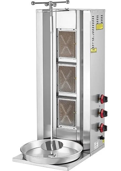 3 Radyanlı Gazlı Döner Ocağı