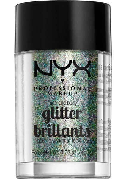 Nyx Professional Makeup Face & Body Glıtter - Crystal