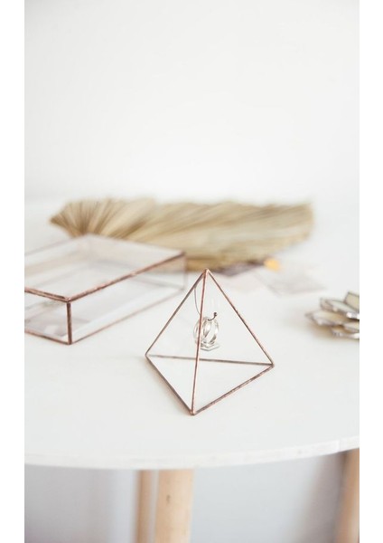 Prizma Yüzük Kutusu Dekoratif Yüzük Kutusu Söz Nişan Kına Gecesi Yüzük Kutusu fırsatları