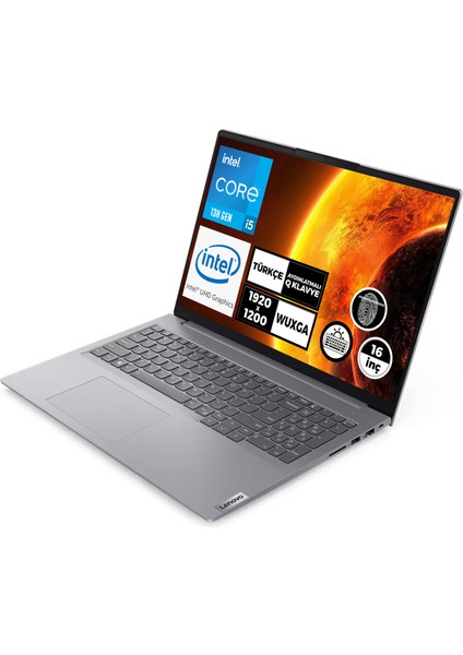 Thinkbook 16 Gen 6 I5-1335U 16GB 2tb SSD 16" Wuxga Windows 11 Pro Taşınabilir Bilgisayar 21KH001ETR021