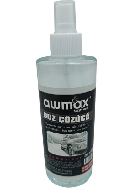 Araç Camı Buz Çözücü Sprey 250 ml