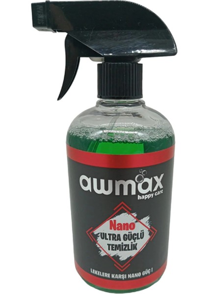 Ultra Güçlü Leke Çıkarıcı Oto Temizlik Spreyi 500 ml