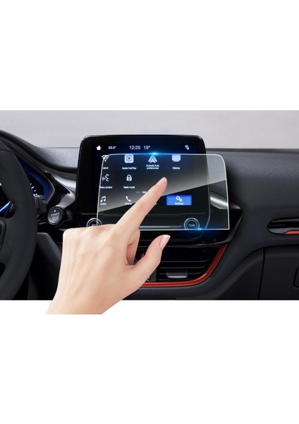 Ford Fiesta 8 Inç Multimedya Ekran Koruyucu Navigasyon 2023 Şeffaf fiyatları