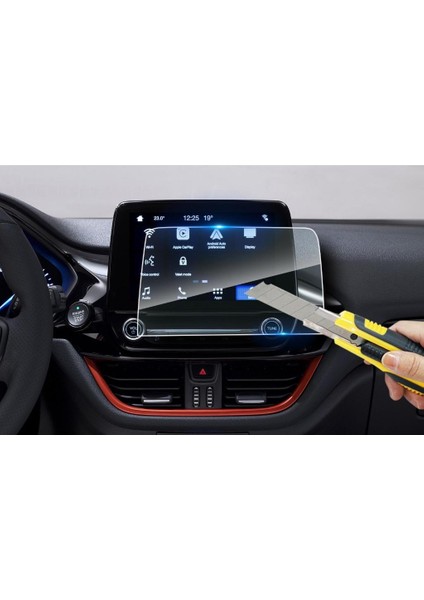 Ford Fiesta 8 Inç Multimedya Ekran Koruyucu Navigasyon 2023 Şeffaf modelleri