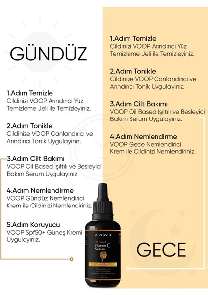 Yoğun Aydınlatıcı Leke Karşıtı Vitamin C Serum - 30 ml | %10 Vitamin C Içeriği Ile Etkili Bakım