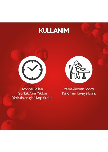 B12 Vitamini - Biotin&Folik Asit Cilt, Saç, Tırnak ve Beyin Sağlığı Destekleyici 60 Bitkisel Kapsül