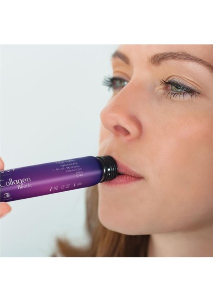 Collagen Tip 1 Ve Tip 3 5500 mg Nar Aromalı Hyaluronic Asit+Q10+Biotin+Çinko 15 Shot X 40 ml