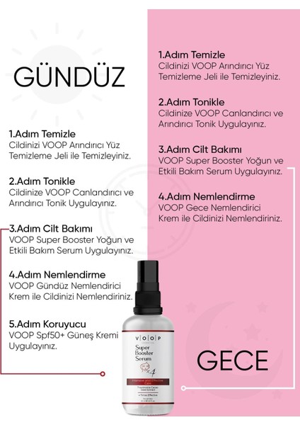 Super Booster Serum | Kullanılan Serumların Etkisini 4 Kat Artırır - 30 ml