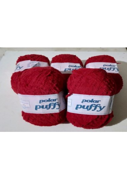 Polar Puffy 5 Adet Kırmızı