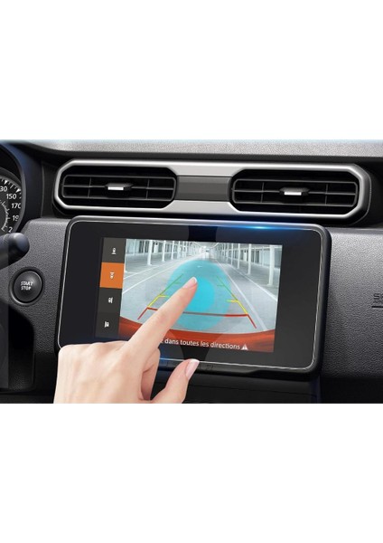 Dacia Sandero Stepway 8" Multimedya Mat Ekran Koruyucu 2023 modelleri