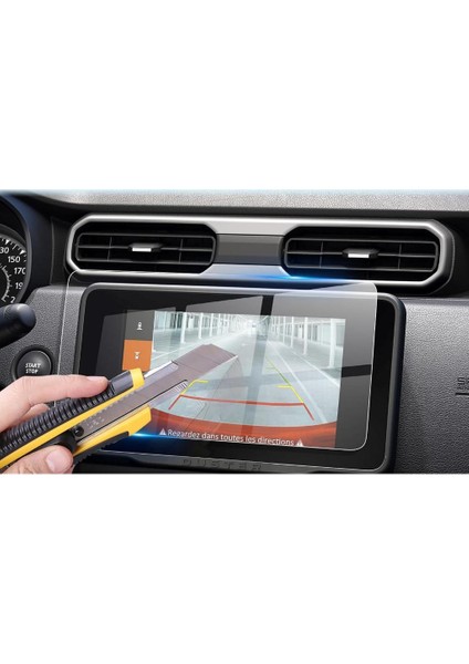 Dacia Sandero Stepway 8" Multimedya Mat Ekran Koruyucu 2023 fırsatları