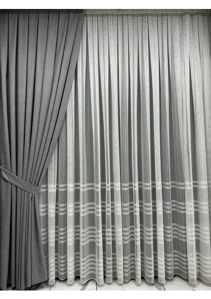 Ada Fonluk Açık Gri Tek Kanat 1/3 Sık Pile fırsatları