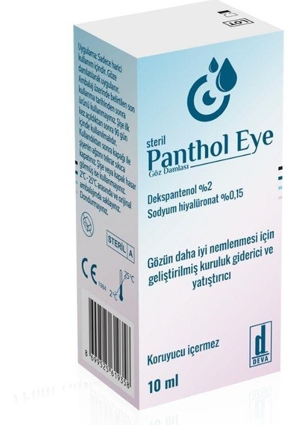 Panthol Eye Damla 10 ml