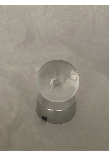3d Led Işık Cam Küre Çiçek I Love You Pilli fırsatları