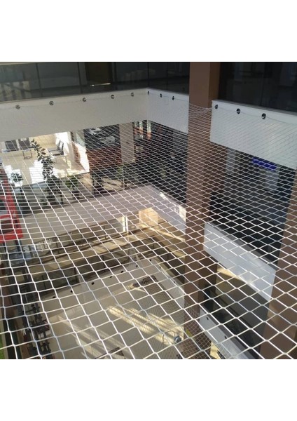 Güvenlik Filesi 2X10M Göz Aralığı 10X10MM Ip Kalınlığı 6mm