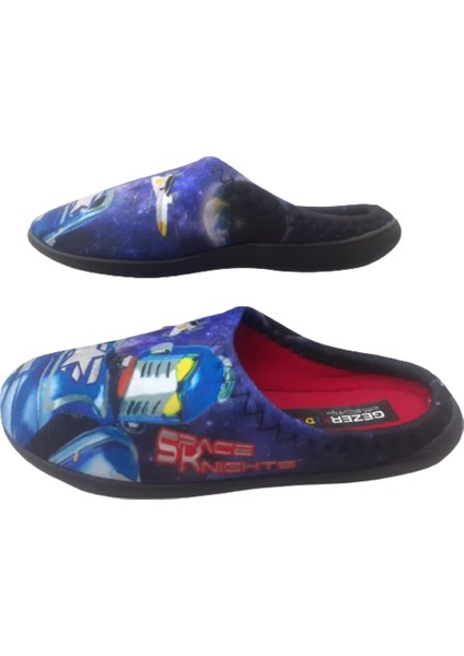 Erkek Çocuk Sax Kırmızı Uzay Figürlü Ev Içi Terlik GZRR778-007 indirimleri