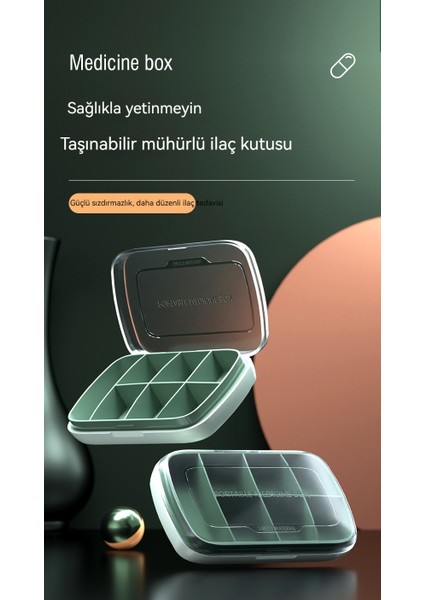 Şeffaf Görünür Buzlu Kapaklı Ilaç Kutusu Taşınabilir (Yurt Dışından) fırsatları