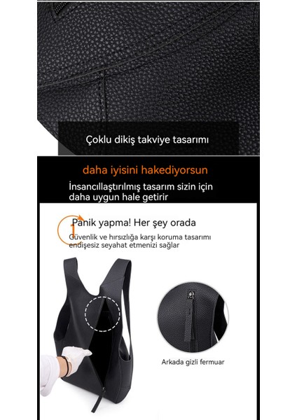 Büyük Kapasiteli Çok Yönlü Basit Okul Çantası (Yurt Dışından) modelleri