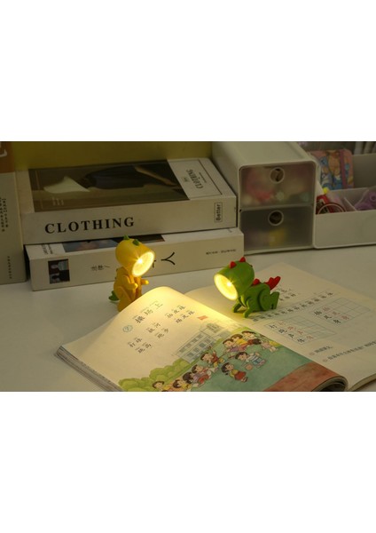 Kitap Işığı LED Mini Sevimli Gece Lambası (Yurt Dışından)