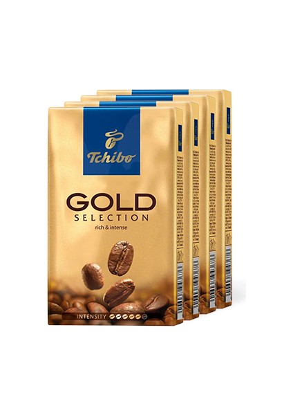 Gold Selection Öğütülmüş Filtre Kahve 4 x 250 gr