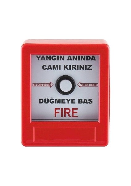Sevimsel Kare Ikaz Butonu 12-24-220V