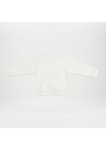 Baskı Detaylı Sweatshirt