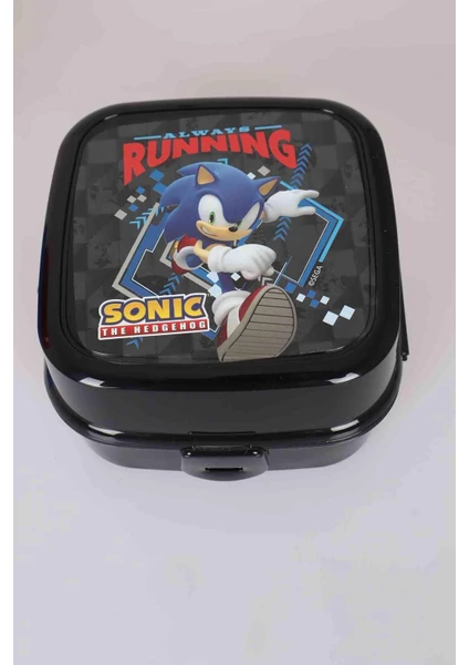 LİSANSLI SONIC 2 KATLI BESLENME KUTUSU / LUNCH BOX