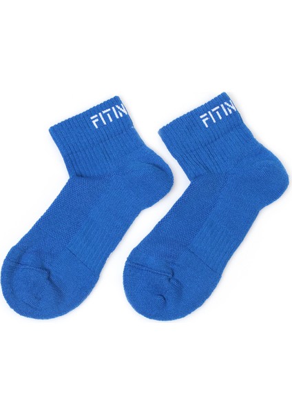 Premium Performance quarter Unisex Spor çorap mavi fiyatları