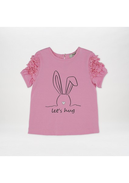 Baskı Detaylı T-Shirt