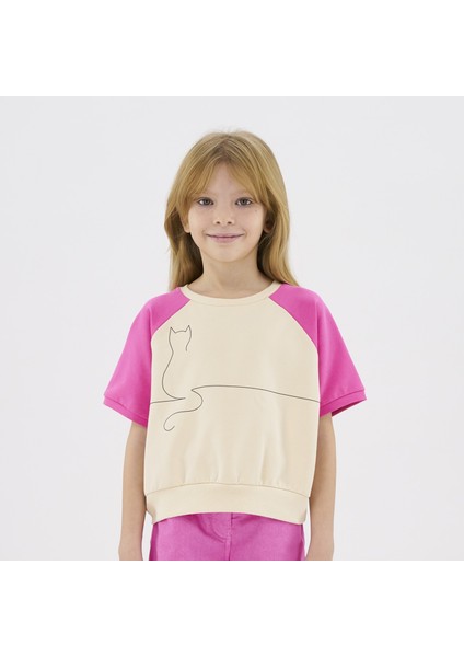 Baskı Detaylı T-Shirt